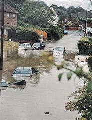 Hollington Floods Hollington Old Lane 3